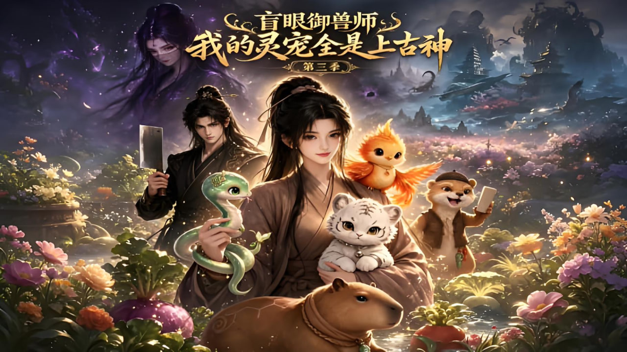 盲眼御獸師我的靈寵全是上古神第三季(2026)海報
