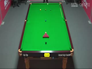 斯諾克 伊什普雷特·辛格·查達4-0吳宜澤 20230906海報