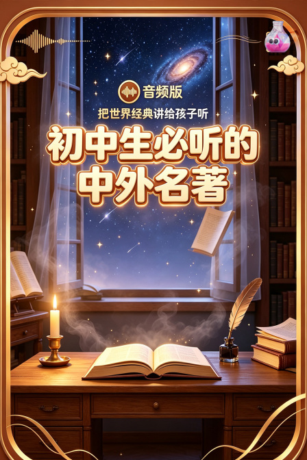 初中生必聽的中外名著 把世界經典講給孩子聽音訊版(2026)海報