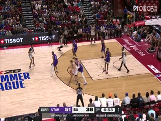 NBA夏季聯賽 爵士VS馬刺 20250715海報