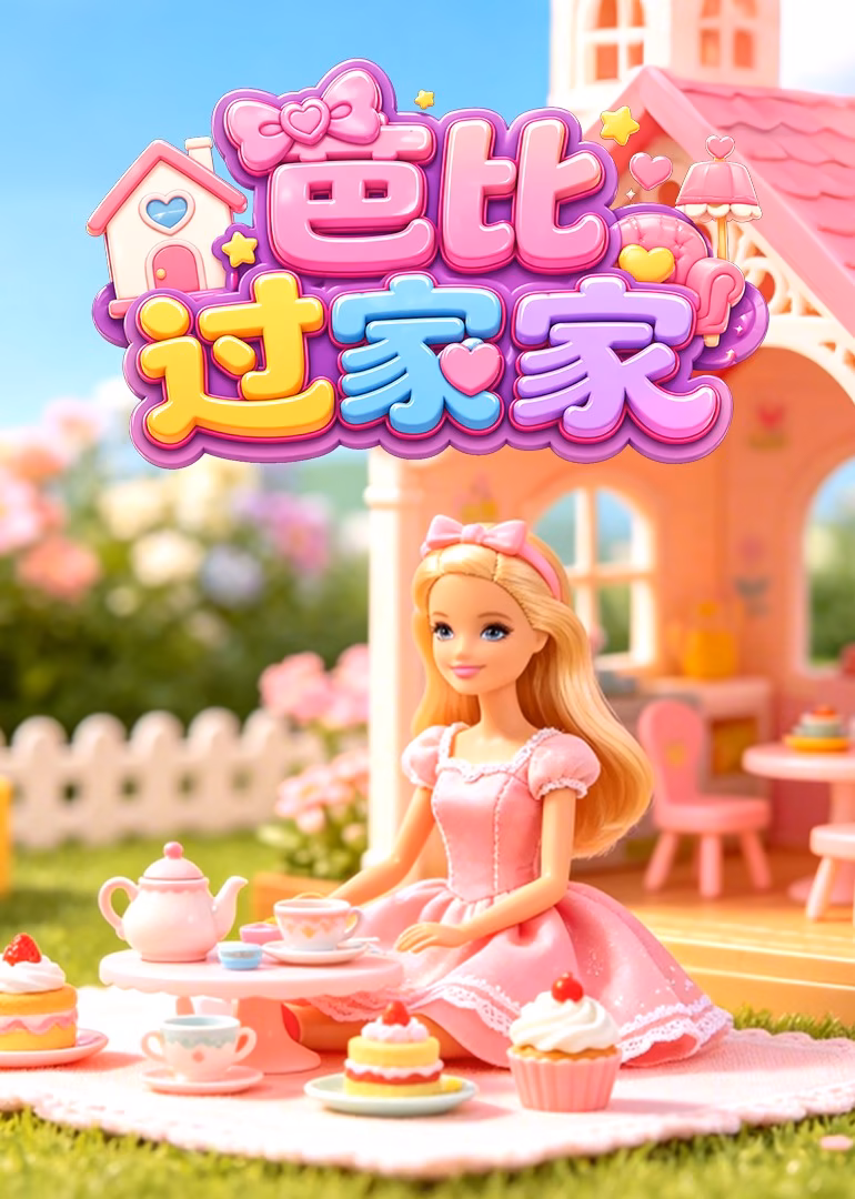 芭比过家家海报