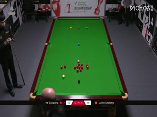 斯諾克英錦賽資格賽晉級輪 賀國強4-6朱利安·勒克萊 20251128海報