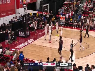 NBA夏季聯賽 快船VS火箭 20250712海報