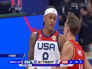 男籃世界盃 美國VS德國 20230908(霍楠、楊鳴)海報