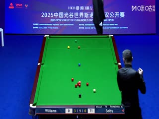 2025斯諾克武漢公開賽16進8 馬克·威廉姆斯5-3馬克·塞爾比 20250827海報