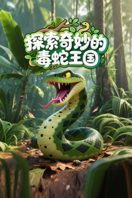 探索奇妙的毒蛇王国(2026)海报