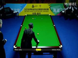 2025斯諾克國際錦標賽16進8 安東尼·麥克吉爾1-6馬克·塞爾比 20251105海報