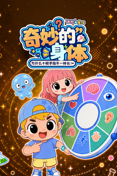 米拉和星仔:奇妙的身体(2026)海报