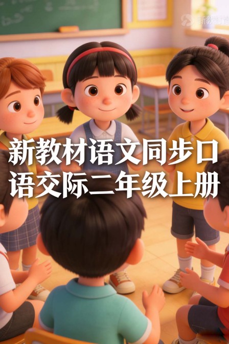 新教材语文同步口语交际二年级上册(2025)海报