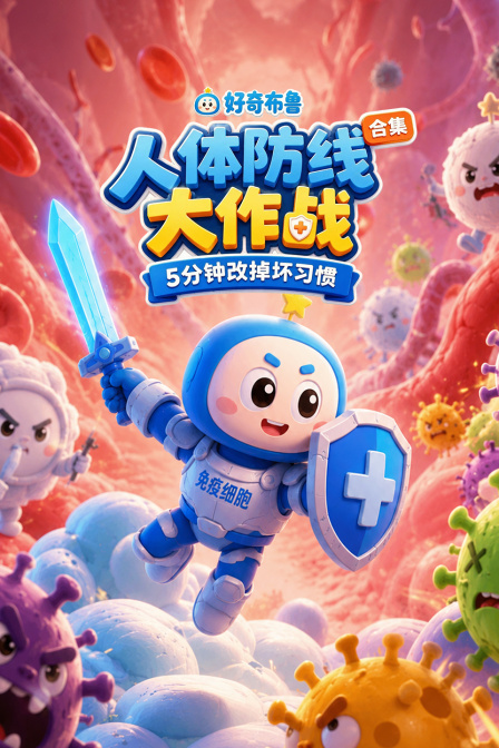 好奇布鲁:人体防线大作战 合集(2025)海报