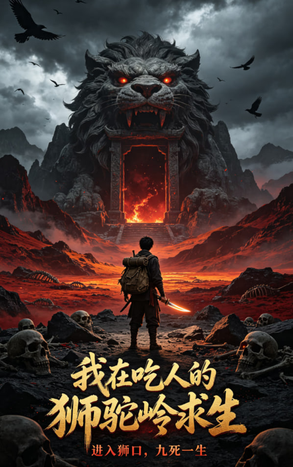我在吃人的狮驼岭求生(2026)海报