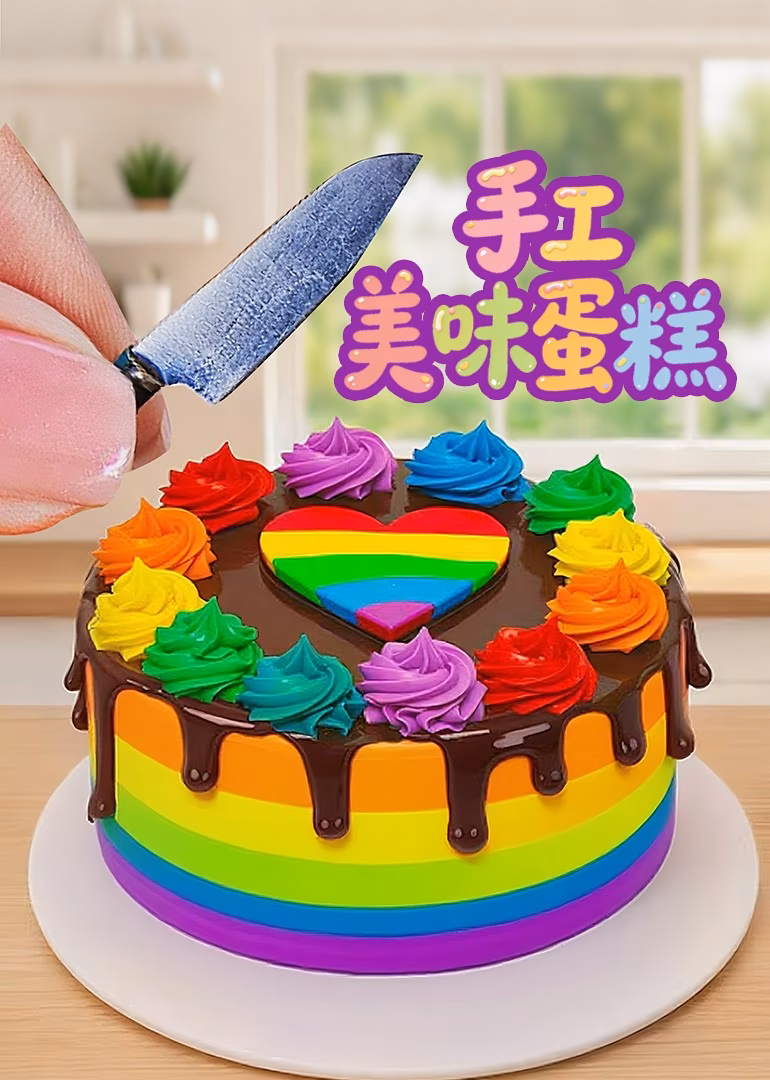 手工迷你蛋糕海报