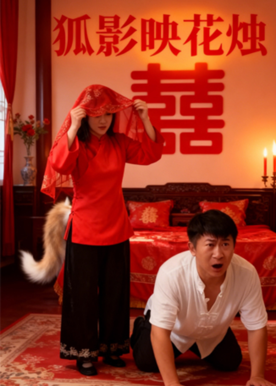 狐影映花烛海报