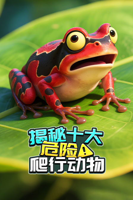 揭秘十大危險爬行動物(2024)海報