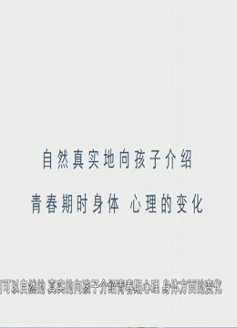 正視青春期性問題(2020)海報