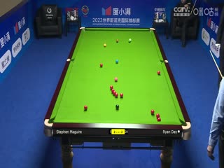 斯諾克天津國錦賽16進8 馬奎爾6-4瑞恩·戴 20231108海報