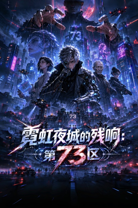 霓虹夜城的殘響:第73區(2026)海報