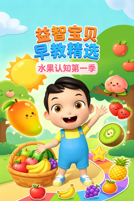 益智宝贝早教精选:水果认知第一季(2026)海报