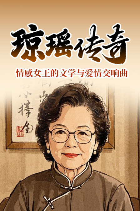 琼瑶传奇:情感女王的文学与爱情交响曲(2024)海报