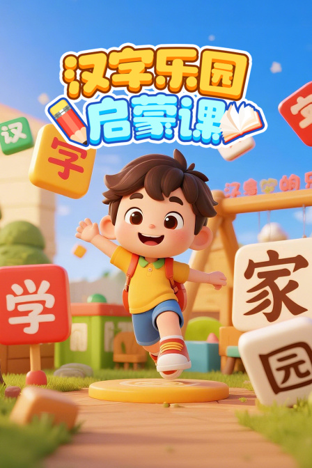 漢字樂園啟蒙課(2026)海報