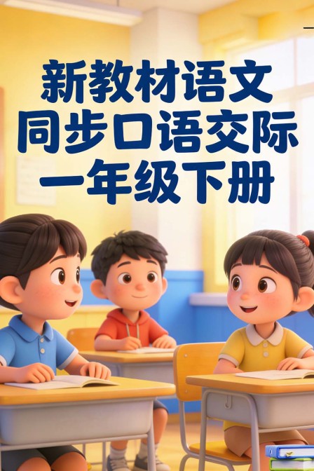 新教材语文同步口语交际一年级下册(2025)海报