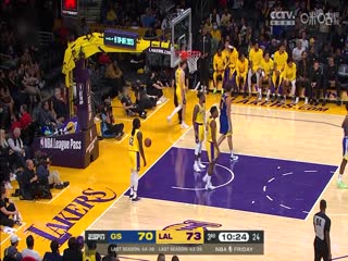 NBA季前赛 勇士VS湖人 20231014海报