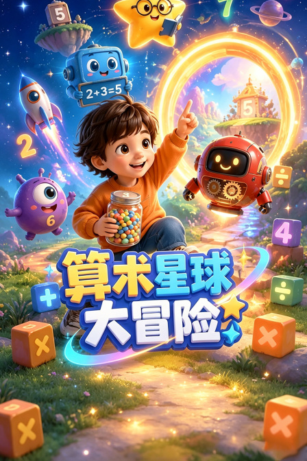 算術星球大冒險(2026)海報
