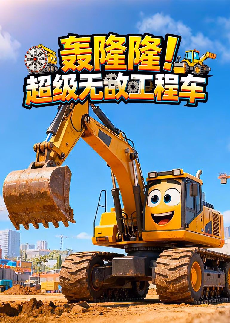轰隆隆!超级无敌工程车海报