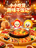小小吃貨趣味乾飯記(2026)海報