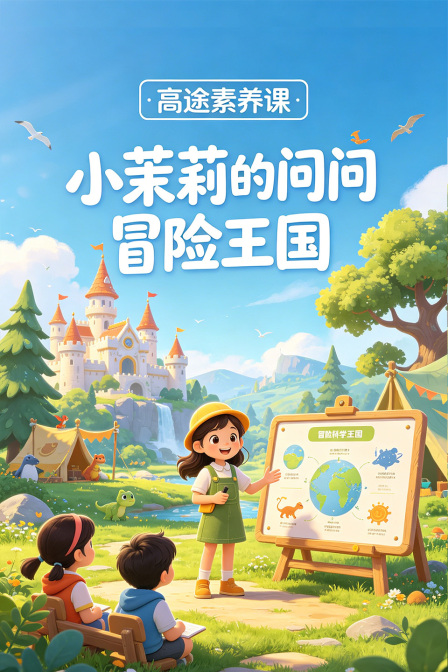 高途素養課:小茉莉的問問冒險王國(2026)海報