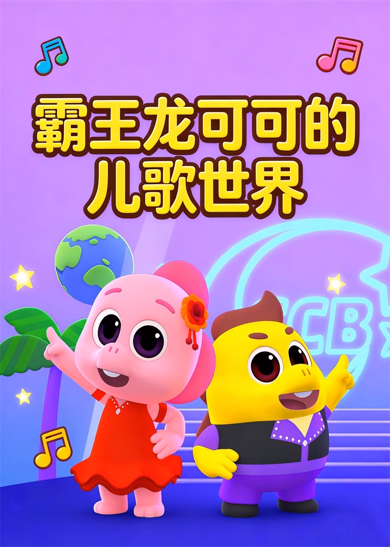 霸王龙可可的儿歌世界海报