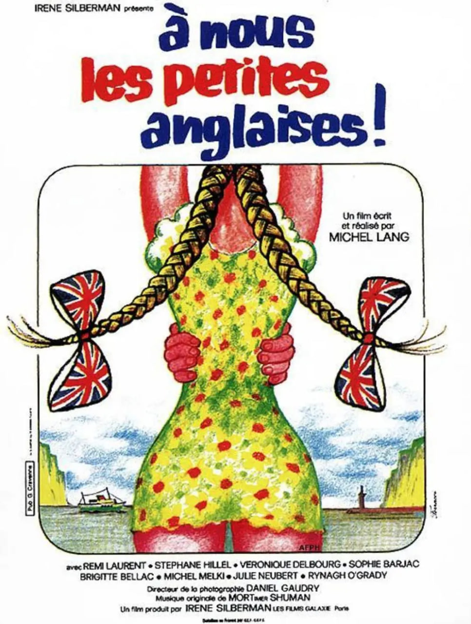 與英國女孩同行(1976)海報