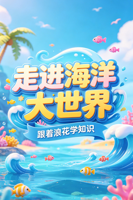 走進海洋大世界:跟著浪花學知識(2026)海報