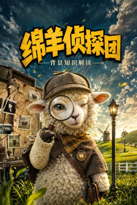 绵羊侦探团 背景知识解读(2026)海报