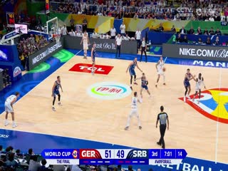 男篮世界杯 德国VS塞尔维亚 20230910(庄宁宇、陈正昊)海报