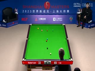 斯諾克 範爭一1-6尼爾·羅伯遜 20230914海報