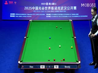 2025斯諾克武漢公開賽四分之一決賽 肖國棟5-2斯坦·穆迪 20250828海報