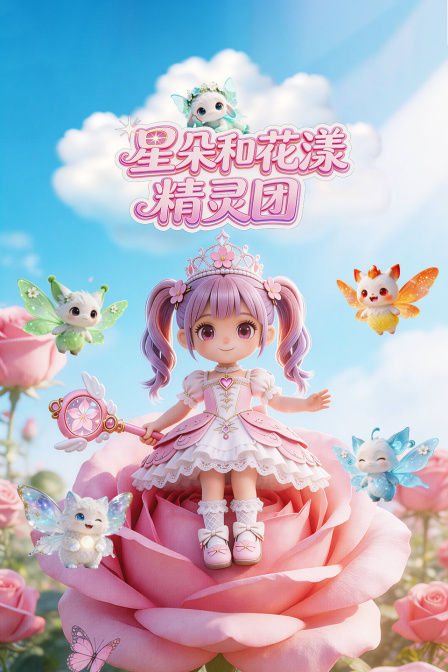 星朵和花漾精靈團(2026)海報