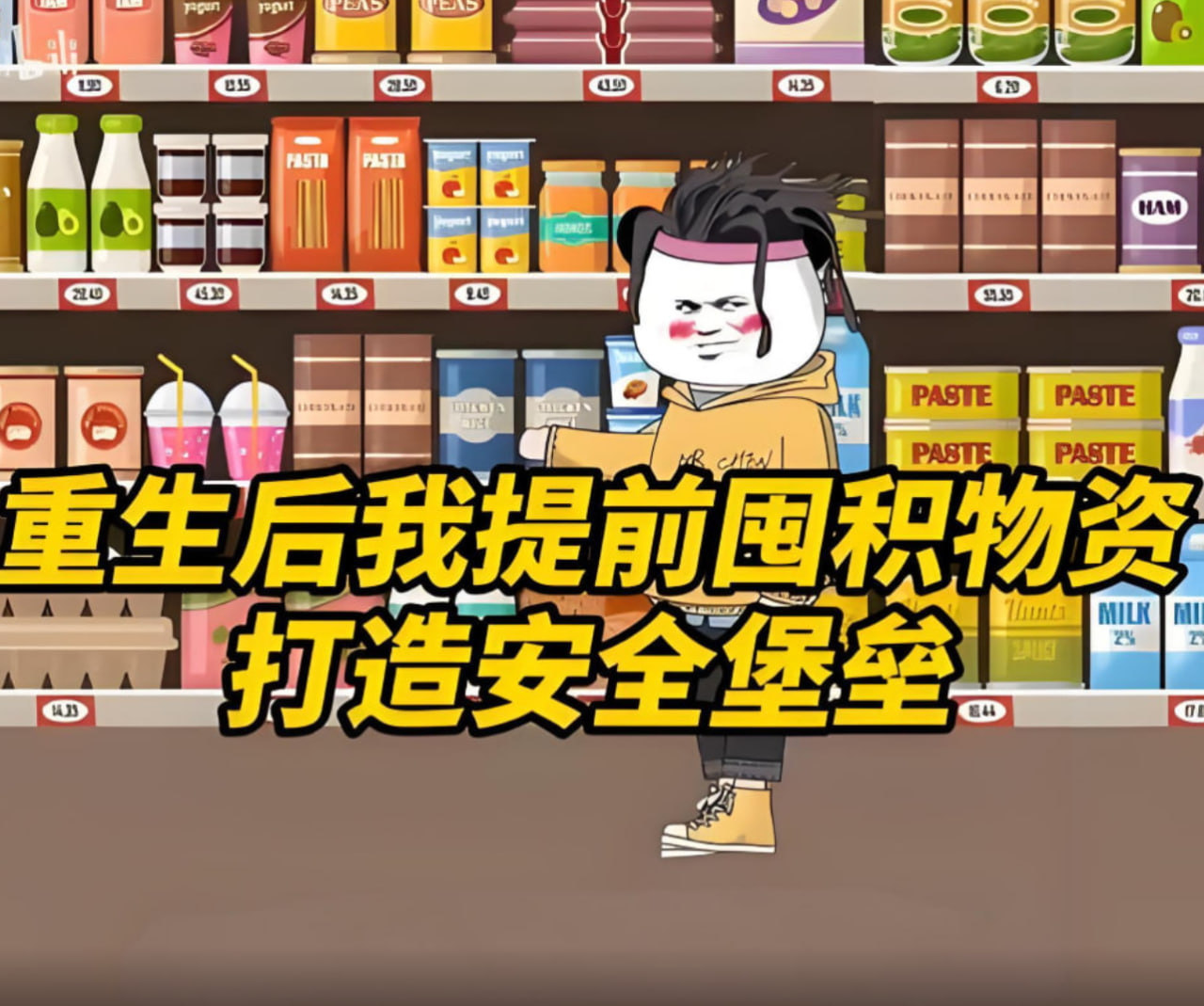 末世来临,洪水泛滥,重生后我提前囤物资,打造安全堡垒(2025)海报