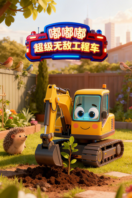 嘟嘟嘟:超级无敌工程车(2025)海报