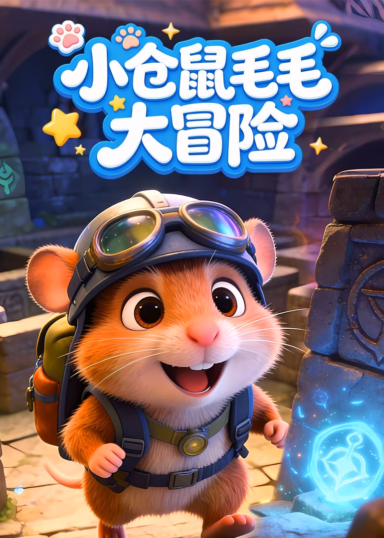 小仓鼠毛毛大冒险海报