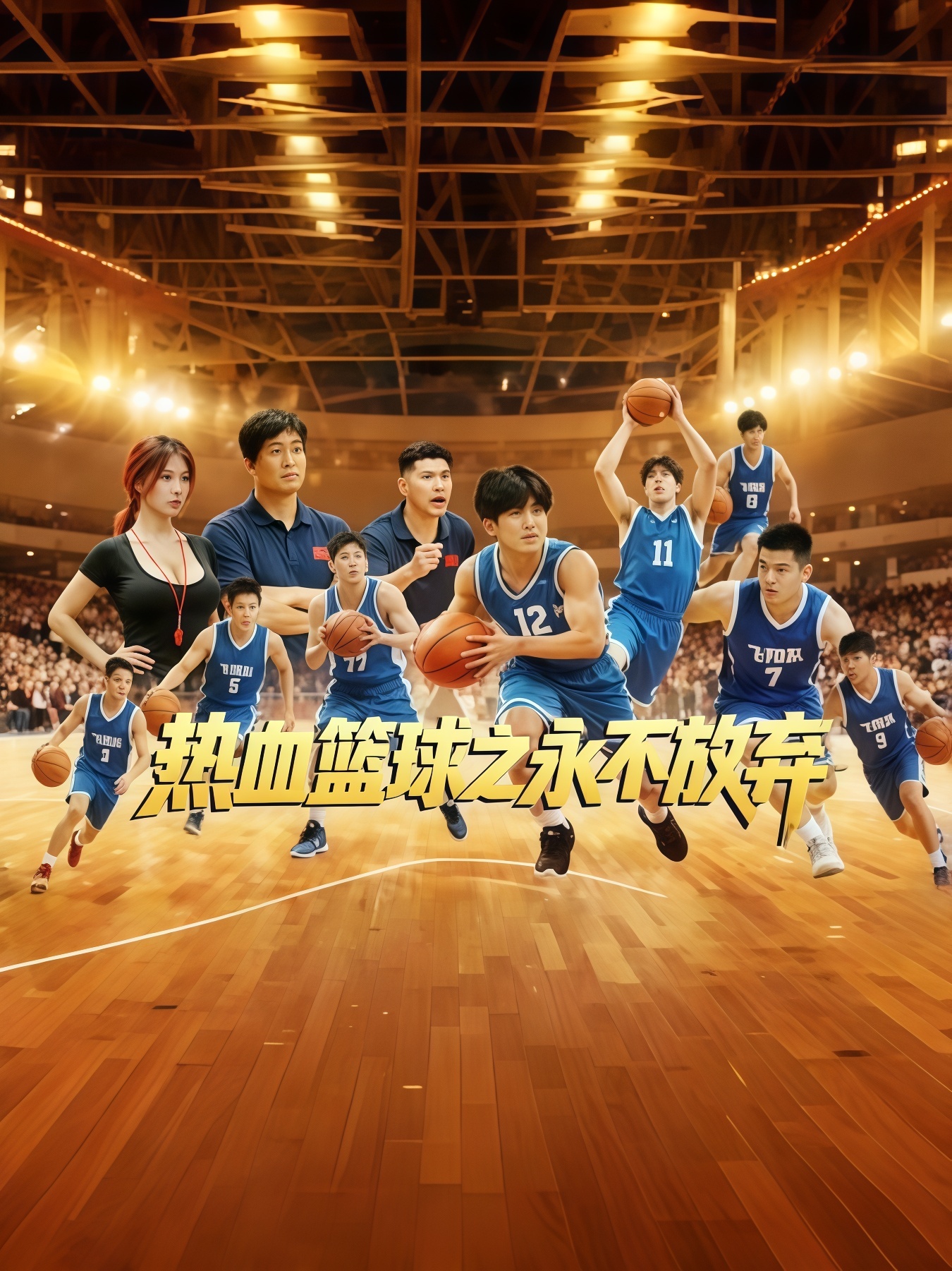 热血篮球之永不放弃(2026)海报
