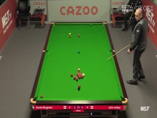 斯诺克 宾汉姆4-0约翰·阿斯特里 20230819(李照)海报
