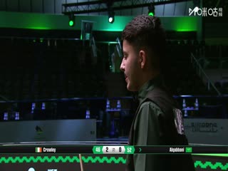 2025斯诺克沙特大师赛第一轮(144进112) 莱昂内·克劳利4-2齐亚德·卡巴尼 20250808海报