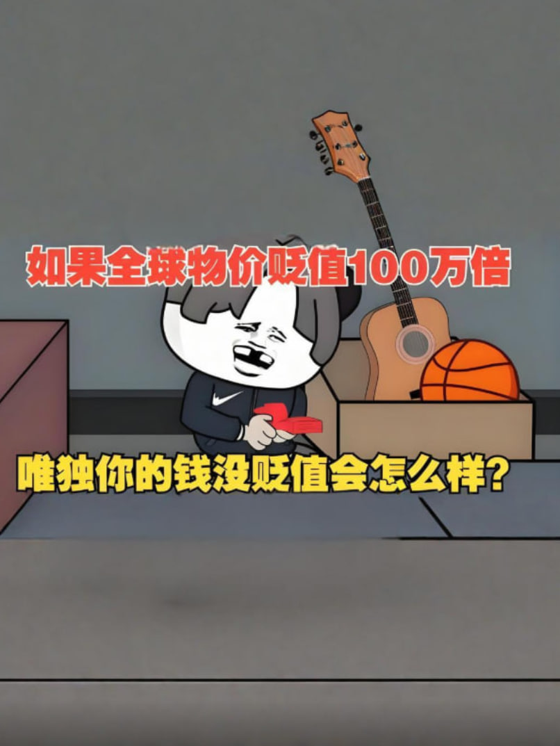 假如物价贬值100万倍,但是你的钱不受影响会怎么样?(2025)海报