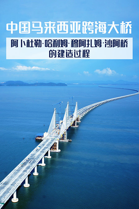 中國馬來西亞跨海大橋-阿卜杜勒·哈利姆·穆阿扎姆·沙阿橋的建造過程(2019)海報