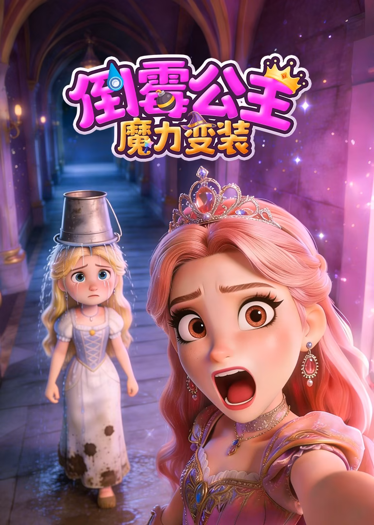 倒黴公主魔力變裝(2025)海報