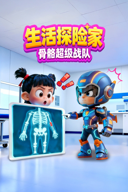 生活探險家:骨骼超級戰隊(2025)海報