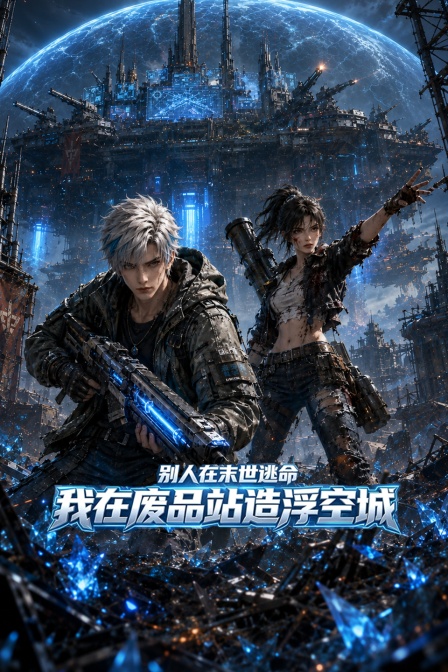別人在末世逃命,我在廢品站造浮空城(2026)海報