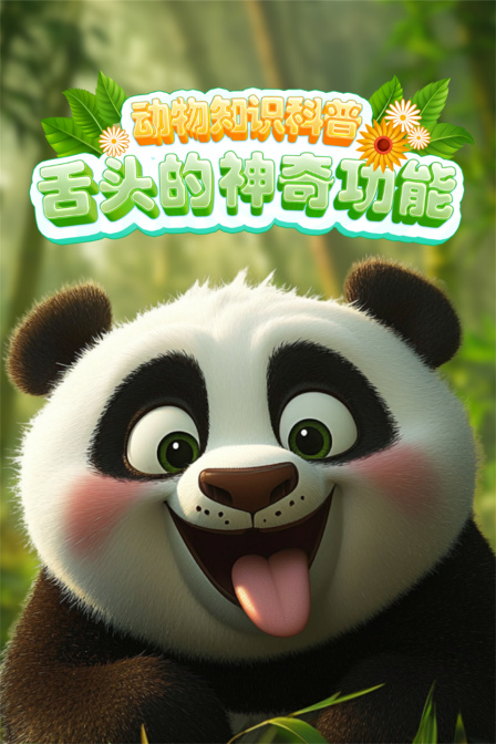 動物知識科普 舌頭的神奇功能(2024)海報
